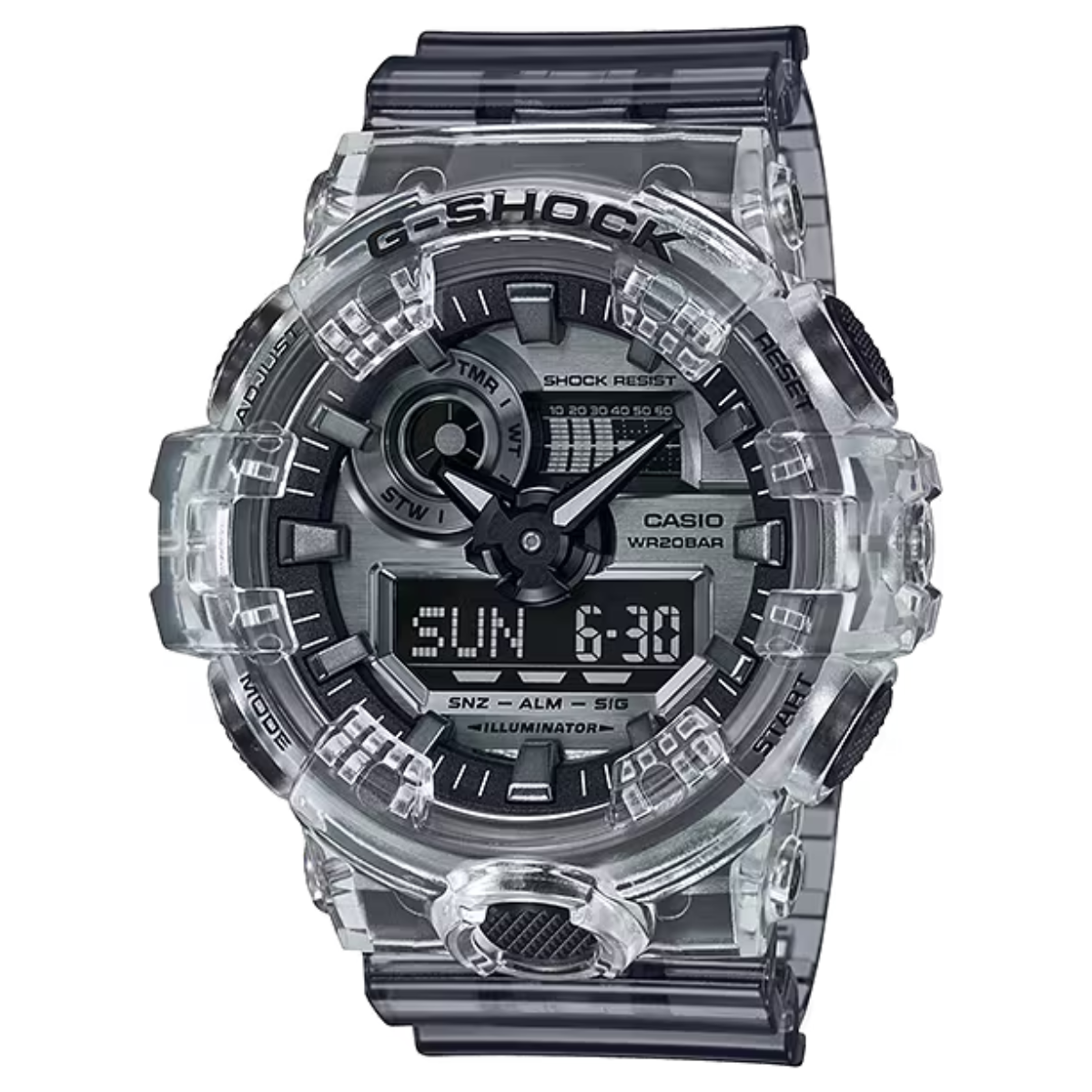 G-Shock analog Digital GA700SK-1A 53.4mm