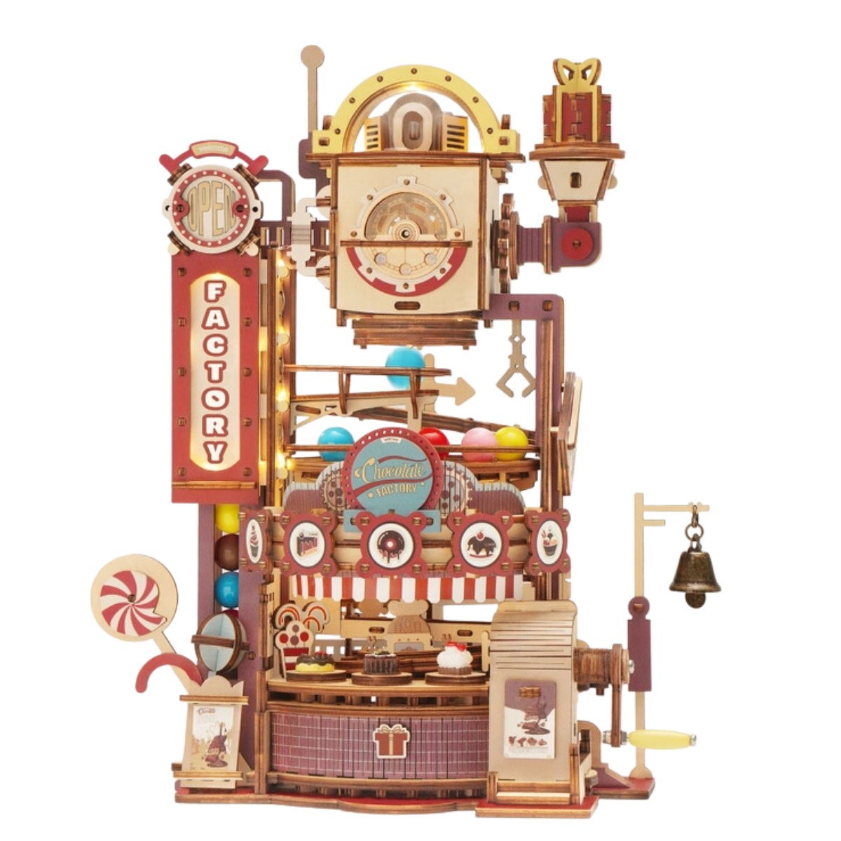Diy Marble Run: Chocolate Factory LGA02