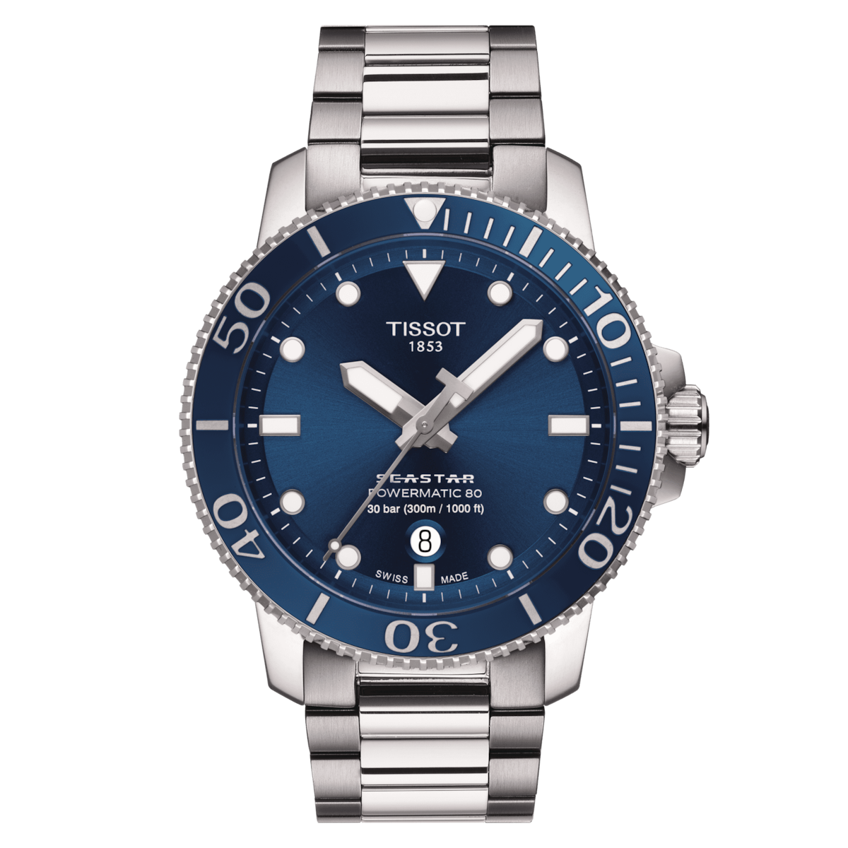 SW Tissot Seastar 1000 Powermatic 80 T120.407.11.041.03 43mm