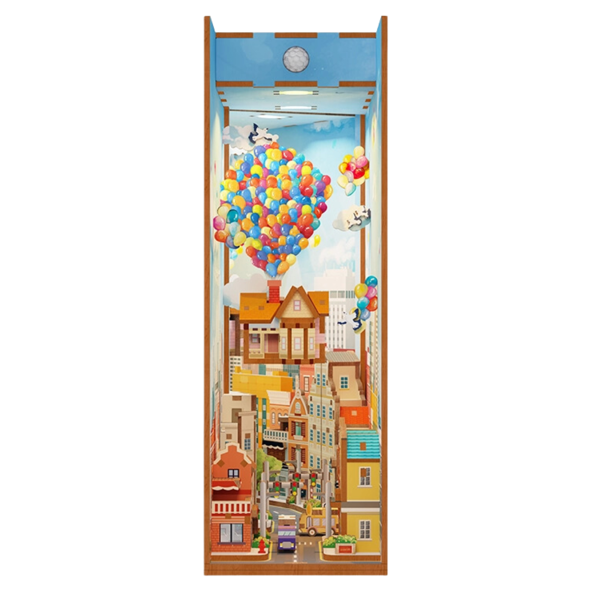 Hands Craft Travel with the Wind DIY 3D Book Nook Kit: HTQ126
