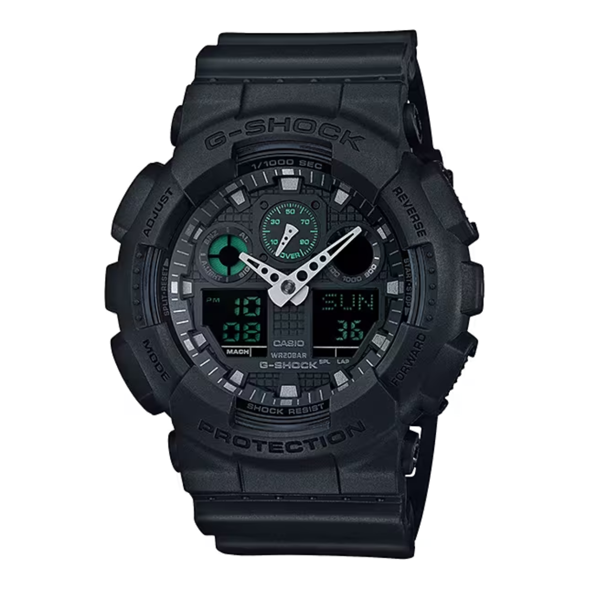 G-Shock Analog Digital GA100MB-1A 51.2mm